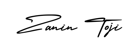 An effortless, minimalist signature concept for Zanin Toji using AmerikaSignatureDemo-Regular design. Clean lines that look great on any document. Zanin Toji signature style 3 images and pictures png