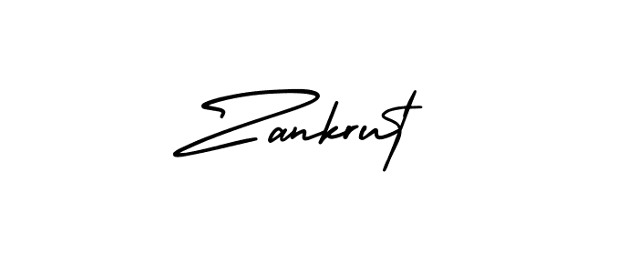 Also we have Zankrut name is the best signature style. Create professional handwritten signature collection using AmerikaSignatureDemo-Regular autograph style. Zankrut signature style 3 images and pictures png