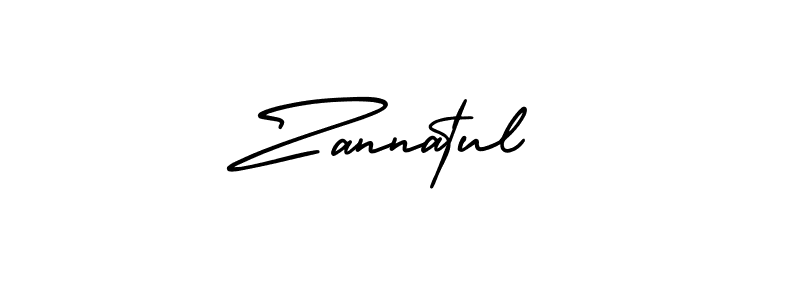 It looks lik you need a new signature style for name Zannatul. Design unique handwritten (AmerikaSignatureDemo-Regular) signature with our free signature maker in just a few clicks. Zannatul signature style 3 images and pictures png