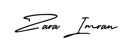 Turn your name Zara Imran into a signature brand with AmerikaSignatureDemo-Regular styling. Download in standard PNG or transparent format anytime. Zara Imran signature style 3 images and pictures png
