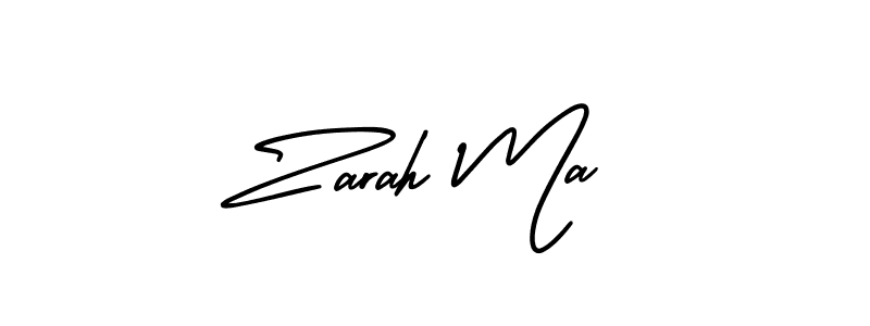 Also we have Zarah Ma name is the best signature style. Create professional handwritten signature collection using AmerikaSignatureDemo-Regular autograph style. Zarah Ma signature style 3 images and pictures png