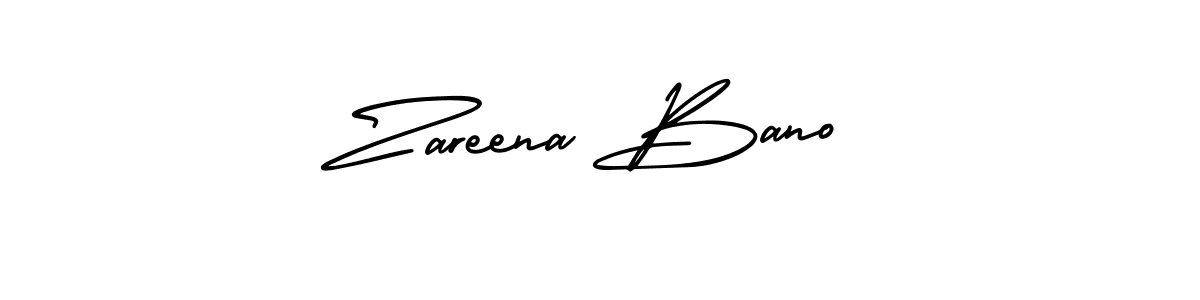 This is the best signature style for the Zareena Bano name. Also you like these signature font (AmerikaSignatureDemo-Regular). Mix name signature. Zareena Bano signature style 3 images and pictures png