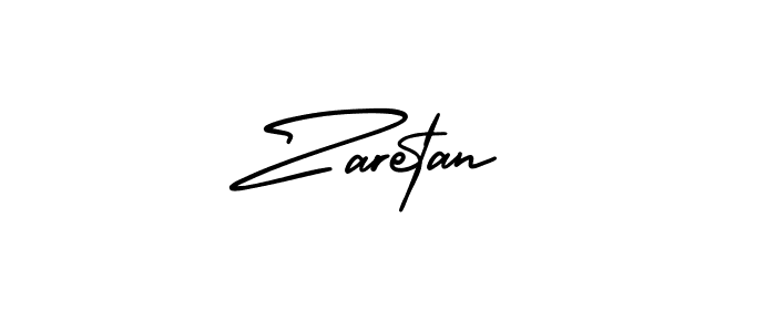 AmerikaSignatureDemo-Regular is a professional signature style that is perfect for those who want to add a touch of class to their signature. It is also a great choice for those who want to make their signature more unique. Get Zaretan name to fancy signature for free. Zaretan signature style 3 images and pictures png
