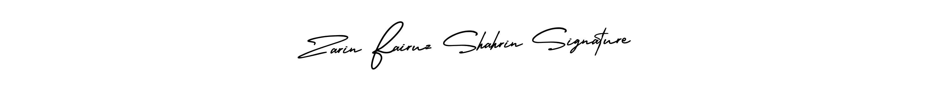 Also we have Zarin Fairuz Shahrin Signature name is the best signature style. Create professional handwritten signature collection using AmerikaSignatureDemo-Regular autograph style. Zarin Fairuz Shahrin Signature signature style 3 images and pictures png