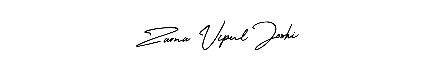 Make a short Zarna Vipul Joshi signature style. Manage your documents anywhere anytime using AmerikaSignatureDemo-Regular. Create and add eSignatures, submit forms, share and send files easily. Zarna Vipul Joshi signature style 3 images and pictures png