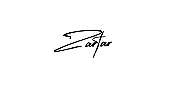 Make a beautiful signature design for name Zartar. Use this online signature maker to create a handwritten signature for free. Zartar signature style 3 images and pictures png