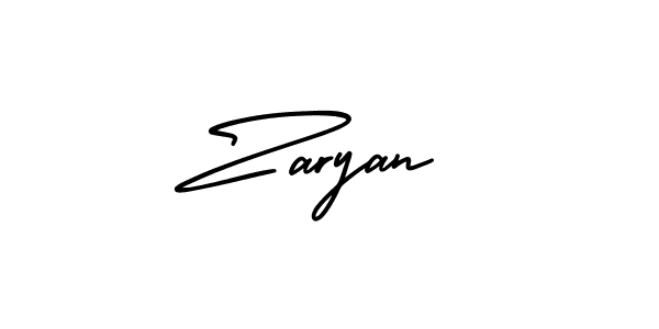Also You can easily find your signature by using the search form. We will create Zaryan name handwritten signature images for you free of cost using AmerikaSignatureDemo-Regular sign style. Zaryan signature style 3 images and pictures png