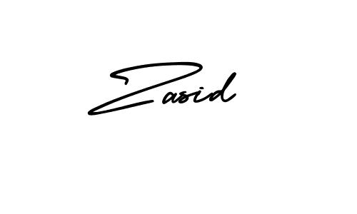 Also we have Zasid name is the best signature style. Create professional handwritten signature collection using AmerikaSignatureDemo-Regular autograph style. Zasid signature style 3 images and pictures png