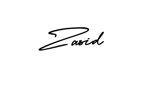 This is the best signature style for the Zasid name. Also you like these signature font (AmerikaSignatureDemo-Regular). Mix name signature. Zasid signature style 3 images and pictures png