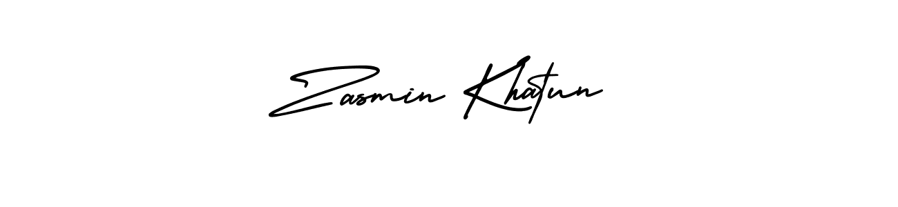 See photos of Zasmin Khatun official signature by Spectra . Check more albums & portfolios. Read reviews & check more about AmerikaSignatureDemo-Regular font. Zasmin Khatun signature style 3 images and pictures png