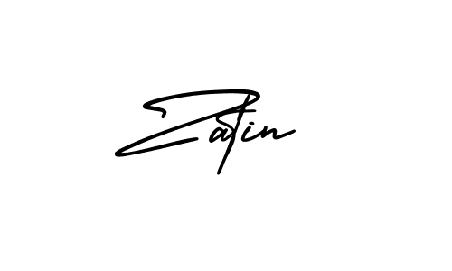 Also You can easily find your signature by using the search form. We will create Zatin name handwritten signature images for you free of cost using AmerikaSignatureDemo-Regular sign style. Zatin signature style 3 images and pictures png