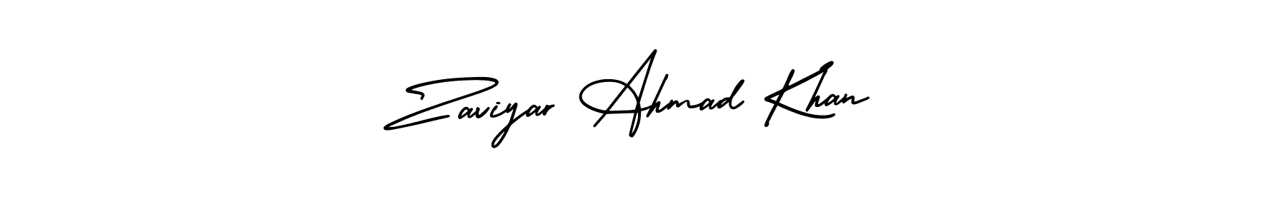 See photos of Zaviyar Ahmad Khan official signature by Spectra . Check more albums & portfolios. Read reviews & check more about AmerikaSignatureDemo-Regular font. Zaviyar Ahmad Khan signature style 3 images and pictures png