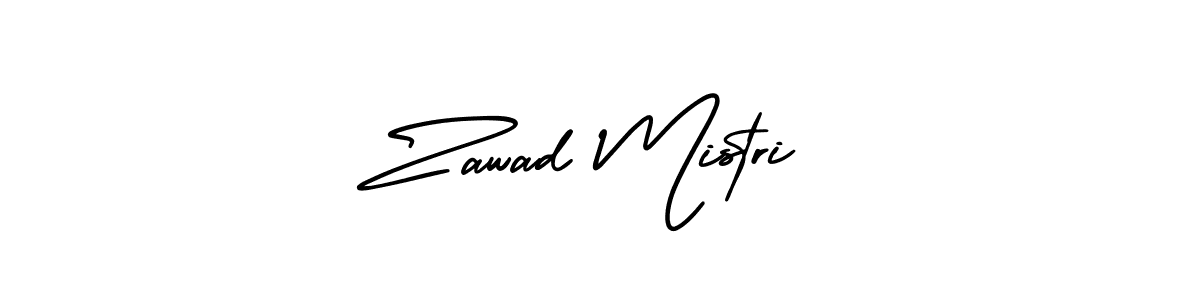 Make a short Zawad Mistri signature style. Manage your documents anywhere anytime using AmerikaSignatureDemo-Regular. Create and add eSignatures, submit forms, share and send files easily. Zawad Mistri signature style 3 images and pictures png