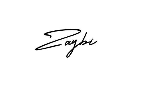 Best and Professional Signature Style for Zaybi. AmerikaSignatureDemo-Regular Best Signature Style Collection. Zaybi signature style 3 images and pictures png