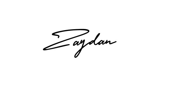 How to Draw Zaydan signature style? AmerikaSignatureDemo-Regular is a latest design signature styles for name Zaydan. Zaydan signature style 3 images and pictures png