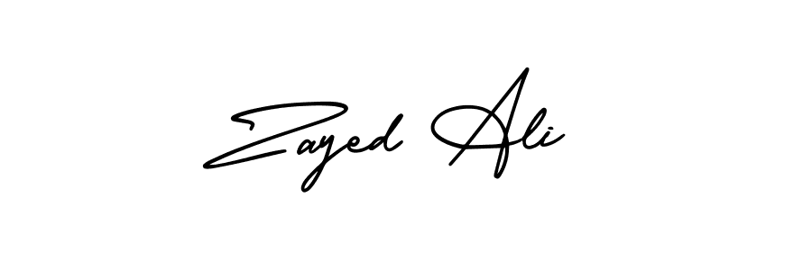 Best and Professional Signature Style for Zayed Ali. AmerikaSignatureDemo-Regular Best Signature Style Collection. Zayed Ali signature style 3 images and pictures png