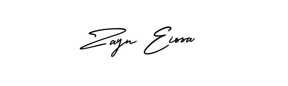 Make a beautiful signature design for name Zayn Eissa. With this signature (AmerikaSignatureDemo-Regular) style, you can create a handwritten signature for free. Zayn Eissa signature style 3 images and pictures png