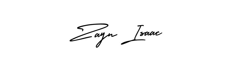 This is the best signature style for the Zayn Isaac name. Also you like these signature font (AmerikaSignatureDemo-Regular). Mix name signature. Zayn Isaac signature style 3 images and pictures png