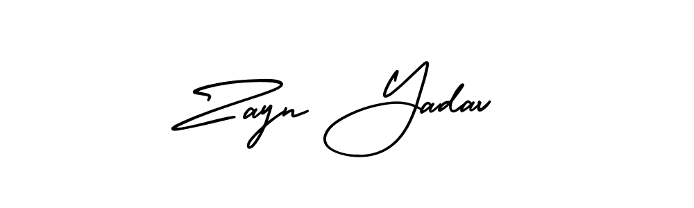 Also You can easily find your signature by using the search form. We will create Zayn Yadav name handwritten signature images for you free of cost using AmerikaSignatureDemo-Regular sign style. Zayn Yadav signature style 3 images and pictures png