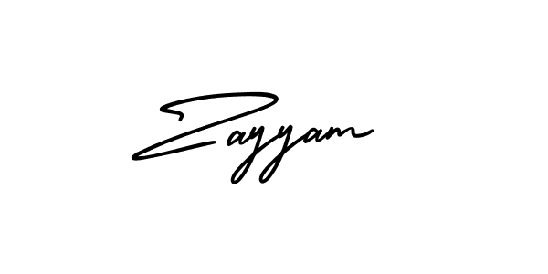 AmerikaSignatureDemo-Regular is a professional signature style that is perfect for those who want to add a touch of class to their signature. It is also a great choice for those who want to make their signature more unique. Get Zayyam name to fancy signature for free. Zayyam signature style 3 images and pictures png