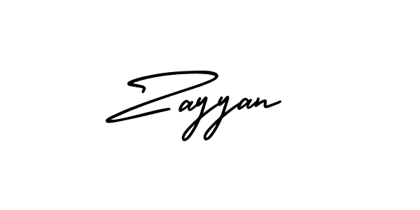 How to Draw Zayyan signature style? AmerikaSignatureDemo-Regular is a latest design signature styles for name Zayyan. Zayyan signature style 3 images and pictures png