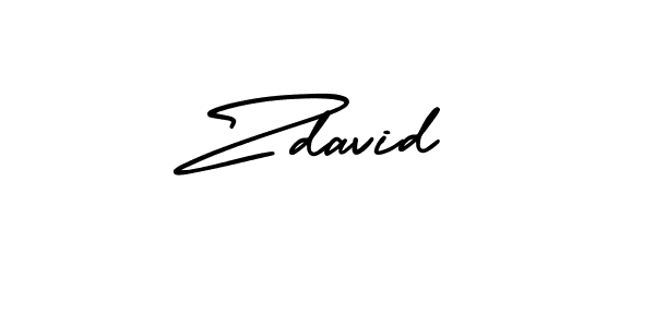 You should practise on your own different ways (AmerikaSignatureDemo-Regular) to write your name (Zdavid) in signature. don't let someone else do it for you. Zdavid signature style 3 images and pictures png