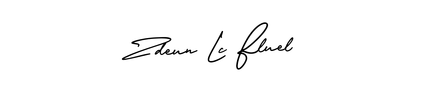 Zdeun Lc Fluel stylish signature style. Best Handwritten Sign (AmerikaSignatureDemo-Regular) for my name. Handwritten Signature Collection Ideas for my name Zdeun Lc Fluel. Zdeun Lc Fluel signature style 3 images and pictures png