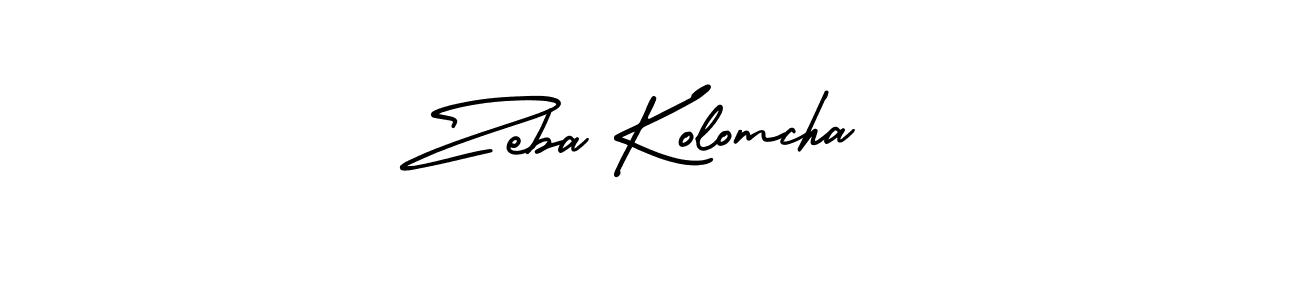Make a beautiful signature design for name Zeba Kolomcha. Use this online signature maker to create a handwritten signature for free. Zeba Kolomcha signature style 3 images and pictures png
