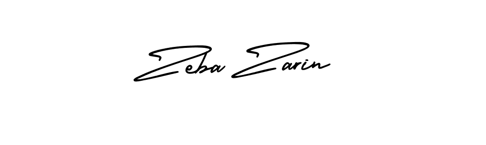 Make a beautiful signature design for name Zeba Zarin. Use this online signature maker to create a handwritten signature for free. Zeba Zarin signature style 3 images and pictures png