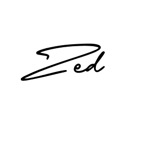 Also we have Zed name is the best signature style. Create professional handwritten signature collection using AmerikaSignatureDemo-Regular autograph style. Zed signature style 3 images and pictures png