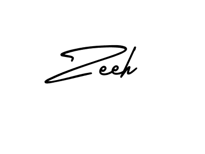 Make a beautiful signature design for name Zeeh. With this signature (AmerikaSignatureDemo-Regular) style, you can create a handwritten signature for free. Zeeh signature style 3 images and pictures png