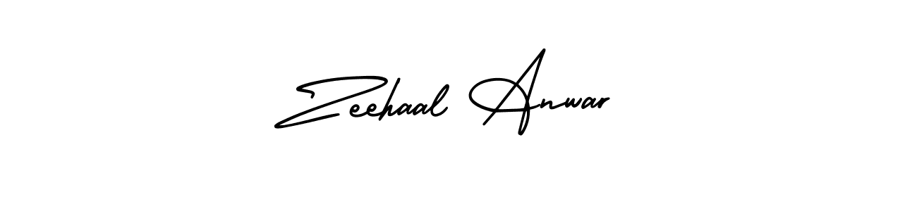 Make a short Zeehaal Anwar signature style. Manage your documents anywhere anytime using AmerikaSignatureDemo-Regular. Create and add eSignatures, submit forms, share and send files easily. Zeehaal Anwar signature style 3 images and pictures png