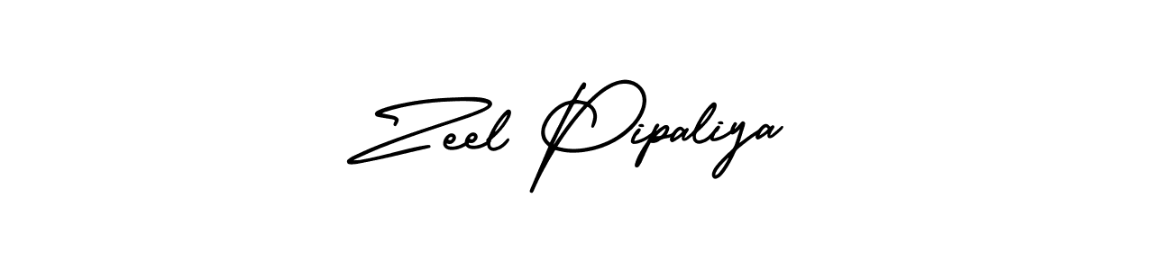 Also we have Zeel Pipaliya name is the best signature style. Create professional handwritten signature collection using AmerikaSignatureDemo-Regular autograph style. Zeel Pipaliya signature style 3 images and pictures png