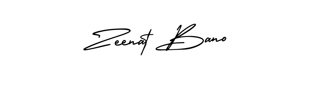 How to Draw Zeenat Bano signature style? AmerikaSignatureDemo-Regular is a latest design signature styles for name Zeenat Bano. Zeenat Bano signature style 3 images and pictures png