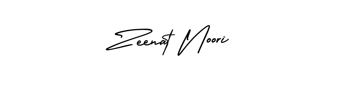 You should practise on your own different ways (AmerikaSignatureDemo-Regular) to write your name (Zeenat Noori) in signature. don't let someone else do it for you. Zeenat Noori signature style 3 images and pictures png