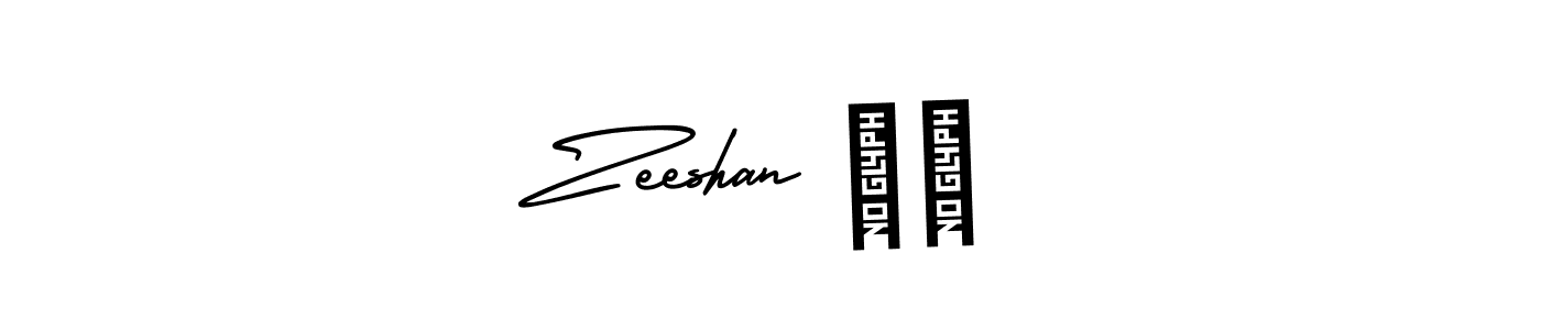 Similarly AmerikaSignatureDemo-Regular is the best handwritten signature design. Signature creator online .You can use it as an online autograph creator for name Zeeshan ♟️. Zeeshan ♟️ signature style 3 images and pictures png