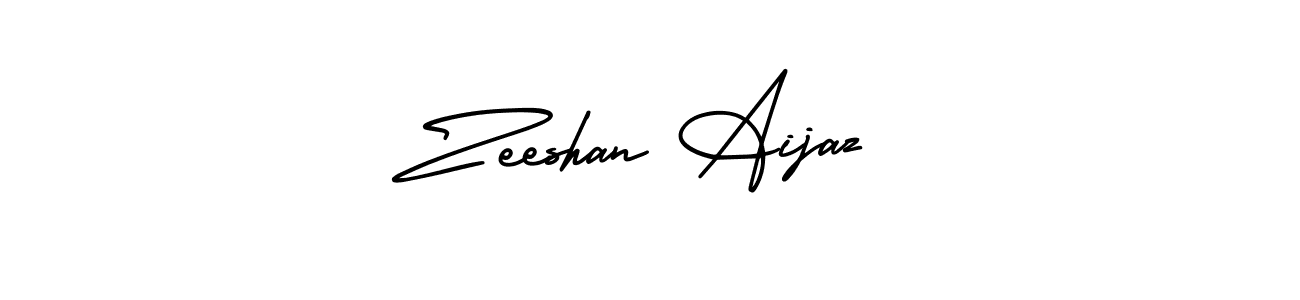 if you are searching for the best signature style for your name Zeeshan Aijaz. so please give up your signature search. here we have designed multiple signature styles  using AmerikaSignatureDemo-Regular. Zeeshan Aijaz signature style 3 images and pictures png