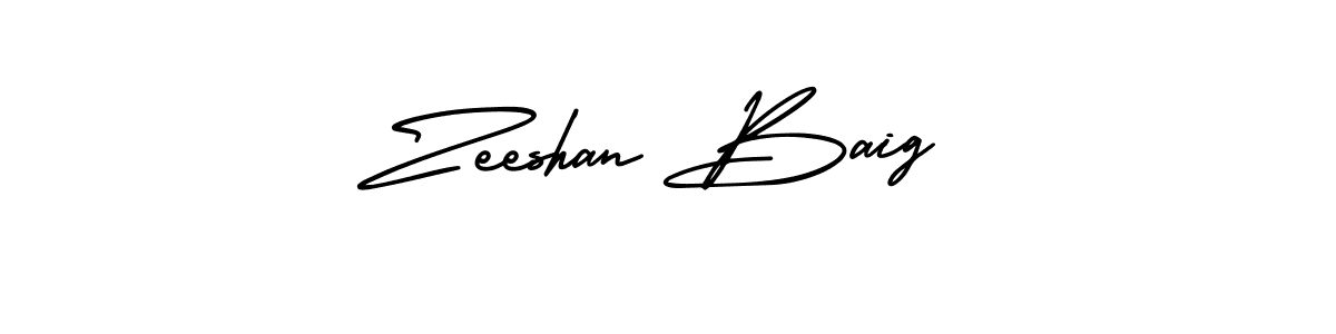 Also You can easily find your signature by using the search form. We will create Zeeshan Baig name handwritten signature images for you free of cost using AmerikaSignatureDemo-Regular sign style. Zeeshan Baig signature style 3 images and pictures png
