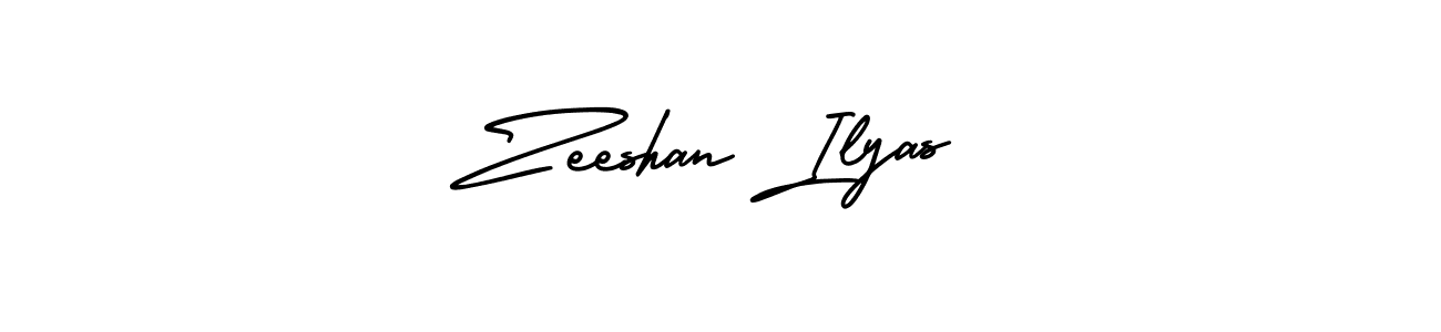 Make a beautiful signature design for name Zeeshan Ilyas. Use this online signature maker to create a handwritten signature for free. Zeeshan Ilyas signature style 3 images and pictures png