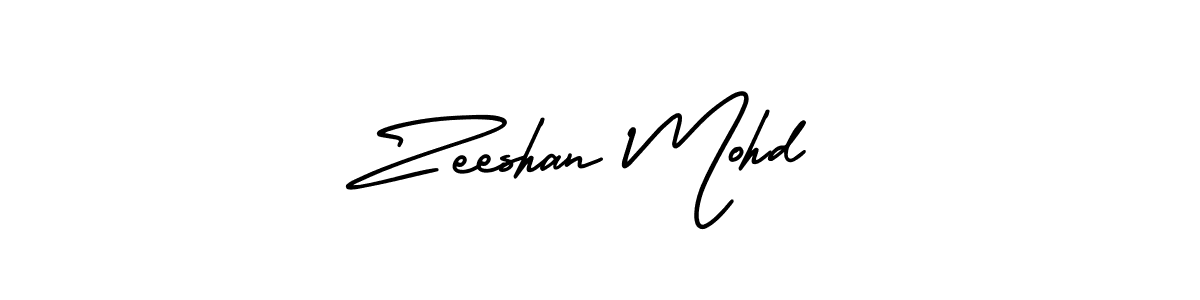 Similarly AmerikaSignatureDemo-Regular is the best handwritten signature design. Signature creator online .You can use it as an online autograph creator for name Zeeshan Mohd. Zeeshan Mohd signature style 3 images and pictures png