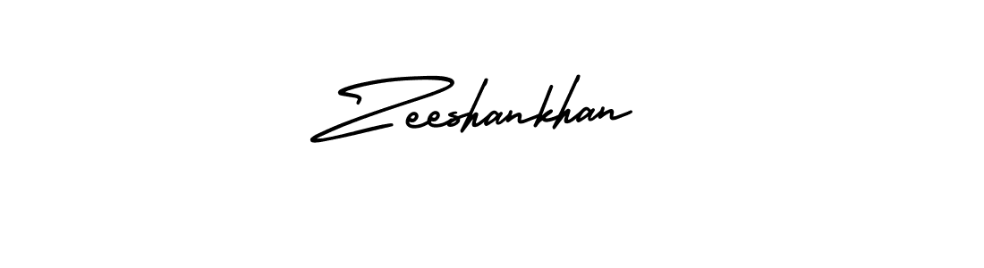 Create a beautiful signature design for name Zeeshankhan. With this signature (AmerikaSignatureDemo-Regular) fonts, you can make a handwritten signature for free. Zeeshankhan signature style 3 images and pictures png