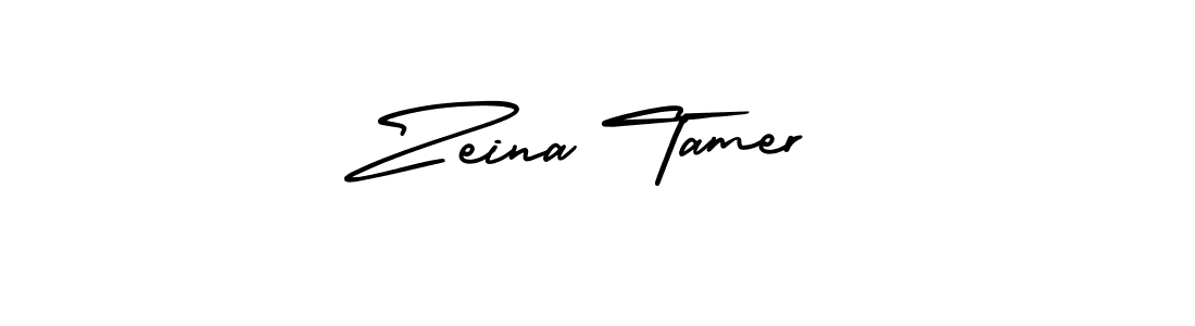 Best and Professional Signature Style for Zeina Tamer. AmerikaSignatureDemo-Regular Best Signature Style Collection. Zeina Tamer signature style 3 images and pictures png