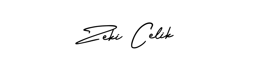 Make a short Zeki Celik signature style. Manage your documents anywhere anytime using AmerikaSignatureDemo-Regular. Create and add eSignatures, submit forms, share and send files easily. Zeki Celik signature style 3 images and pictures png