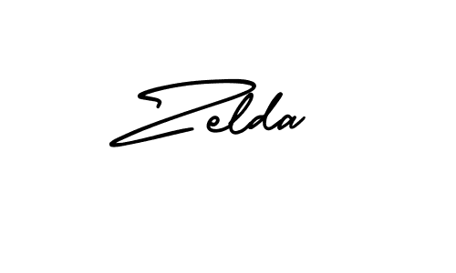 How to make Zelda name signature. Use AmerikaSignatureDemo-Regular style for creating short signs online. This is the latest handwritten sign. Zelda signature style 3 images and pictures png