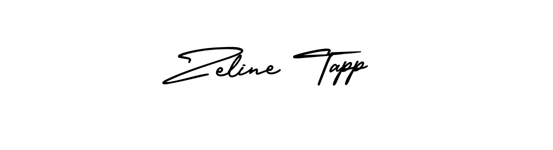 Also we have Zeline Tapp name is the best signature style. Create professional handwritten signature collection using AmerikaSignatureDemo-Regular autograph style. Zeline Tapp signature style 3 images and pictures png