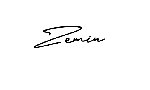 Use a signature maker to create a handwritten signature online. With this signature software, you can design (AmerikaSignatureDemo-Regular) your own signature for name Zemin. Zemin signature style 3 images and pictures png