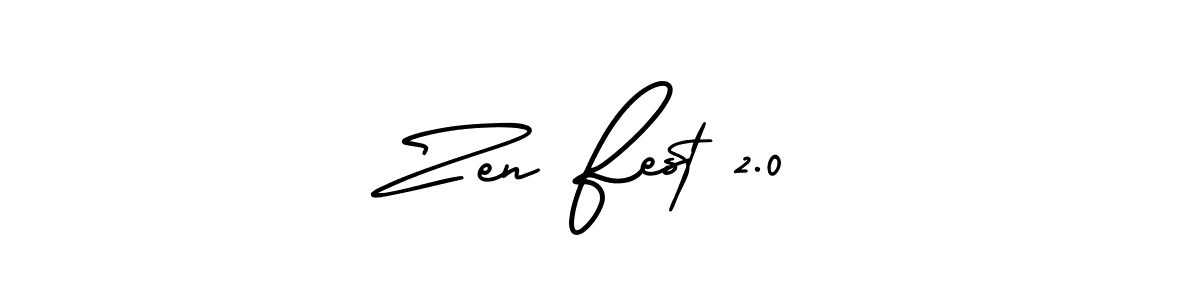 Once you've used our free online signature maker to create your best signature AmerikaSignatureDemo-Regular style, it's time to enjoy all of the benefits that Zen Fest 2.0 name signing documents. Zen Fest 2.0 signature style 3 images and pictures png