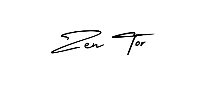 Make a beautiful signature design for name Zen Tor. With this signature (AmerikaSignatureDemo-Regular) style, you can create a handwritten signature for free. Zen Tor signature style 3 images and pictures png