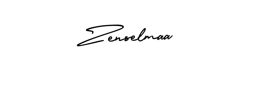 How to Draw Zenselmaa signature style? AmerikaSignatureDemo-Regular is a latest design signature styles for name Zenselmaa. Zenselmaa signature style 3 images and pictures png