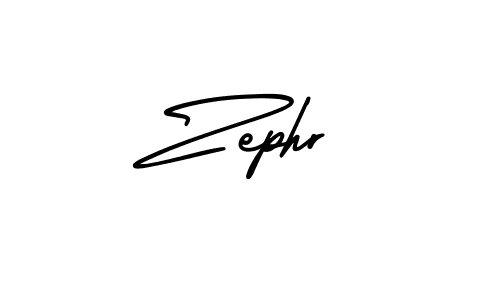 How to make Zephr name signature. Use AmerikaSignatureDemo-Regular style for creating short signs online. This is the latest handwritten sign. Zephr signature style 3 images and pictures png